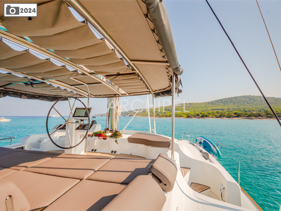 Lagoon catamaran location Grèce